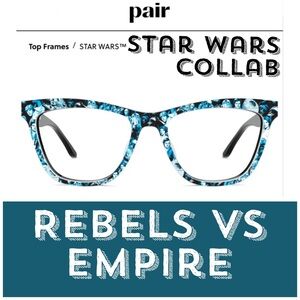 Pair Brand Star Wars Collaboration Topper for the Harper Rebels vs Empire